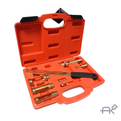 Рассухариватель клапанов 8пр(сменные толкатели: 20. 26. 34мм). в кейсе (F-908G7A)